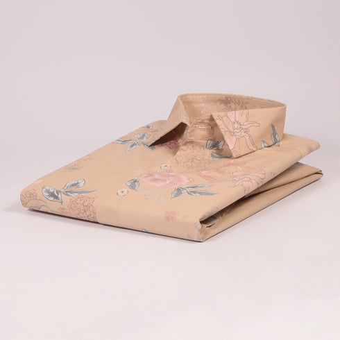 ZR Peach Floral Shirt